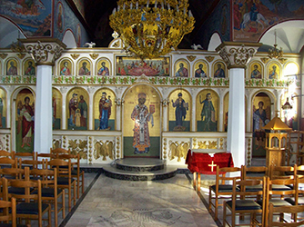 Biserica Sf.Rafail, ridicată de Părintele Ioannis Kalaidis